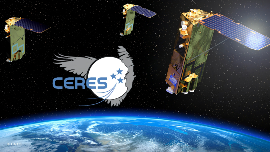 Comat-manufactured parts contributing to the CERES French electromagnetic intelligence satellite program